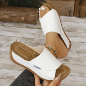 [Free Shipping] Plus-Size Wedge Sandals WomenS Summer New Collection Lightweight And Comfortable Sandals For Women