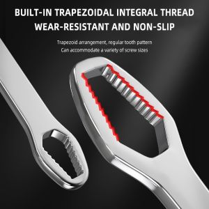 Universal Torx Wrench Thickness Self Tightening Wrench Board Double Head Torx Spanner