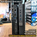 คอมพิวเตอร์มินิ Dell Optiplex 3070 mini - CPU Core i5-9500T MAX 3.7GHz [Gen9] + Windows10 + SSD ต่อ WIFI+บลูธูท ได้มี HDMI [USED]. 