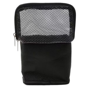 STARGOODS Large Capacity Makeup Tools Holder Foldable Transparent Mesh Makeup Brush Case Portable Solid Color Storage Bag Travel