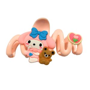 Jepit Rambut Gelombang Karakter Kartun Motif Berwarna Gaya Fashion Korea Hair Klip Lucu  Aksesori Rambut Mini  Fashion Hairpins For Women avvet