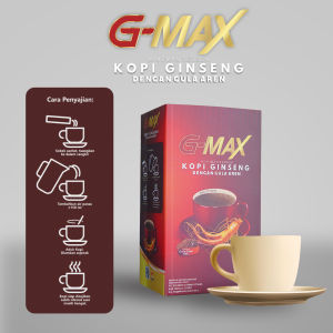 Kopi Jantan Pria Kuat Tahan Lama Penambah Stamina G-Max Coffe Gingseng