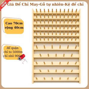 kệ chỉ gỗ [ ❤️❤️❤️ 𝑭𝑹𝑬𝑬𝑺𝑯𝑰𝑷 ❤️❤️❤️ ] treo tường hoặc để bàn treo chỉ to chỉ nhỏ
