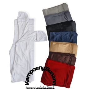 Celana Legging Wudhu Jempol Polos Wanita Bahan Spandek Rayon Premium