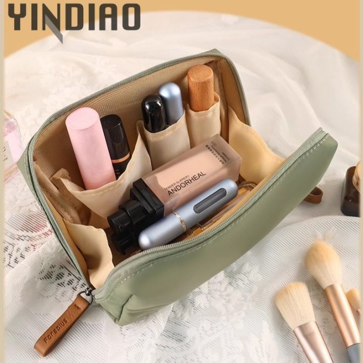 YINDIAO Cosmetic Bag Makeup Pouch Organizer Travel Organiser Make Up Pouch  Bag Casual Wash Pouch Square Bag Makeup Bag Lazada PH