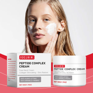 EELHOE Peptide Complex Face Rejuvenation Cream Increase Skin Elasticity Moisturizing Skin Care Repair Firming Face Lifting Cream Facial treatment for reducing fine lines lifting and firming the skin moisturizing and giving a radiant glow. Moisturizing