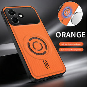 Casing For Oppo A6C OppoA6C 4G Leather Phone Case Camera Protection Shockpoof Cases Back Cover