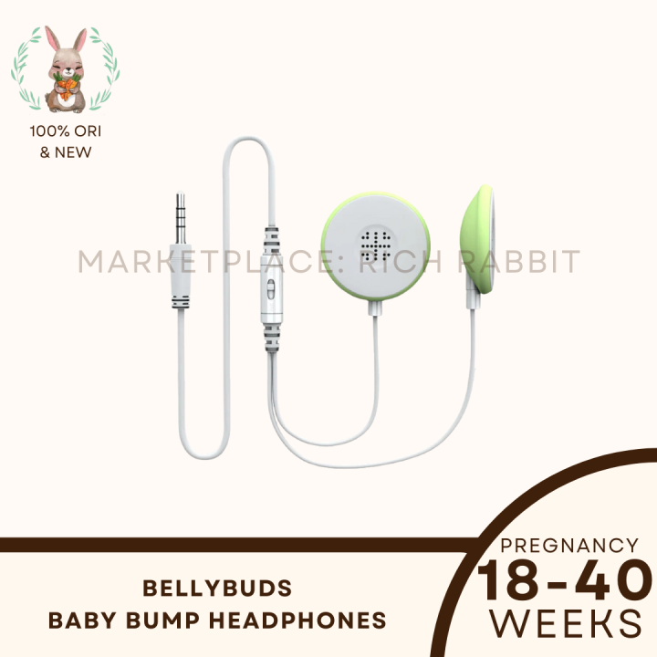 Belly Buds BellyBuds Pregnancy Headphones Speaker Kehamilan WavHello