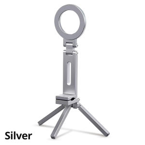 (HD1)HdoorLink Magnetic Tripod 360° Rotating Foldable Portable Phone Holder for Travel Desk Plane Train HdoorLink Pemegang Telefon Lipat Boleh Putar 360° Magnetik untuk Perjalanan Meja Pesawat Kereta Api