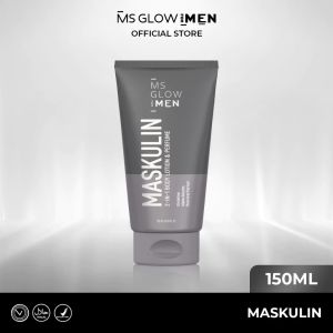 Ms Glow For Men Paket Maskulin 2in1 Body Lotion & Perfume - Body Lotion Pencerah Kulit Pria