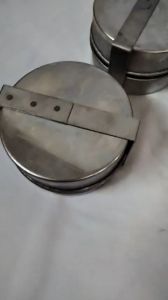[Hàng Dầy Inox 430] Khuôn Làm Giò Lụa Nắp Thụt Giò hoa 500 gr Làm Giò Chả Chả Lụa Chuyên Nghiệp PVN4831