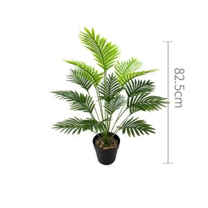 SVSAKZ168 Large Artificial Palm Leaves Branches Green Tropical Plants Artificial Fern Creative Plastic Fake Palm Leaves Wedding