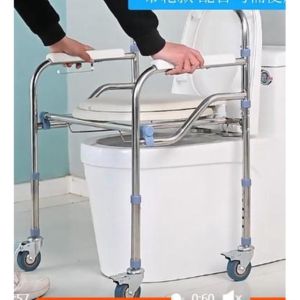 Elderly wheelchair toilet chair pregnant woman disabled mobile toilet shower toilet shower chair 001