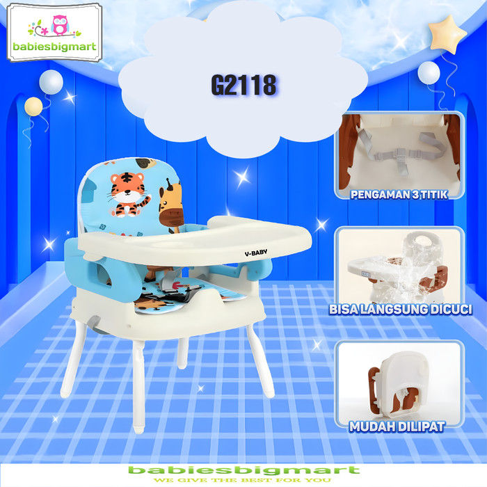 Baby Yuga Booster Seat Booster Kursi Makan Bayi G2118 Balita Anak