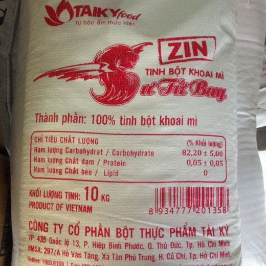 Bao 10kg bột năng sư tử bay Tài Ký | Lazada Việt Nam
