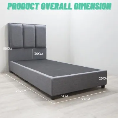 Furniture Direct OLIVE single size divan bed frame