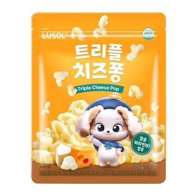 Lusol (12m+) Triple Cheese Pop