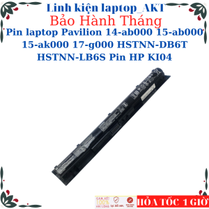 Pin laptop Pavilion 14-ab000 15-ab000 15-ak000 17-g000 HSTNN-DB6T HSTNN-LB6S Pin HP KI04