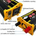 4000W อินเวอร์เตอร์ คลื่นไซน์บริสุทธิ์ inverter pure sine wave อินเวอร์เตอร์เพียวซายเวฟ อินเวอร์เตอร์แปลงไฟ 12V To 220V. 