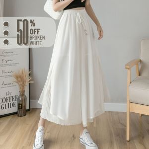 Celana Kulot Neoya Korean Style Broken White All Size