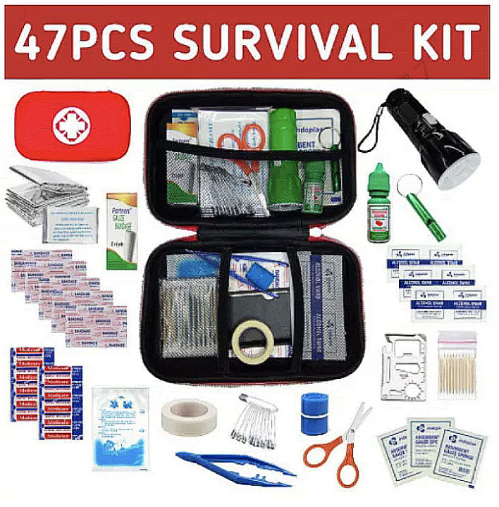 First Aid Kit For Medicines 44 in 1 | Lazada PH