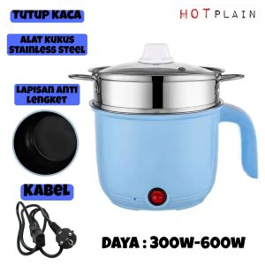 Panci Listrik Portable Serbaguna 18cm Kompor Pintar Pelajar/panci listrik/Asrama/Perjalanan Bisnis AN