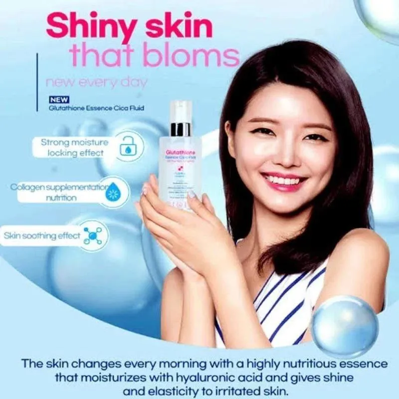glutathione essence cica fluid Glutathione Essence Cica Fluid for Melasma and Dark Pigmentation Whitens and Brightens Skin 200ml Brightening And Whitening Skin Sensitive Skin Care Hydrating And Anti-Aging Cream - Lazada