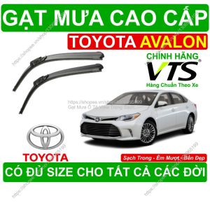 Gạt Mưa Kính Lái Toyota Avalon Cặp Gạt Mưa Kính Lái Toyota Avalon Có Đủ Size Cho Các Đời Xe Toyota Avalon Sạch Êm Bền