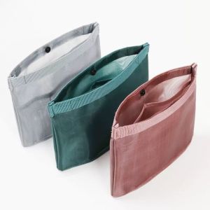 BAIXL Đơn giản Trong suốt Du lịch Xách tay Thời trang Vải Mỹ phẩm Túi Lưới Chèn Túi Trang điểm Trường Hợp Lưu trữ Túi