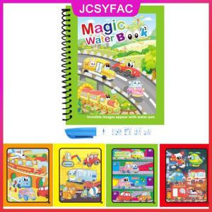 JCSYFAC Màu Sách Vẽ Tranh Đồ Chơi Ma Thuật Nước Vẽ Sách Trẻ Mới Biết Đi Graffiti Đồ Chơi Tự Làm Thủ Công Đồ Chơi Cho Trẻ Em Quà Tặng