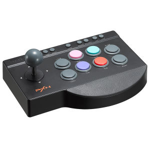 PXN Fighting Joystick PC Street Fighter Controller Arcade Game Fight Stick for PS4/PS3/Xbox One/Nintendo Switch King of Fighters
