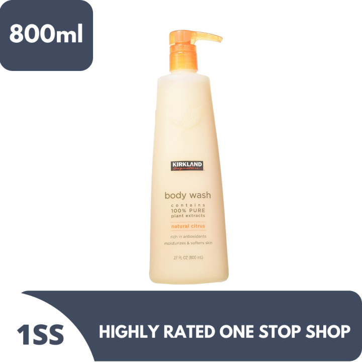 Kirkland Signature Natural Citrus Body Wash 800mL Lazada PH