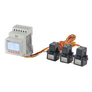 Acrel din rail LCD solar inverter 3 Phase energy meter ACR10R-D24TE4 200A input for real-time power consumption monitoring with 3 open type current transformers