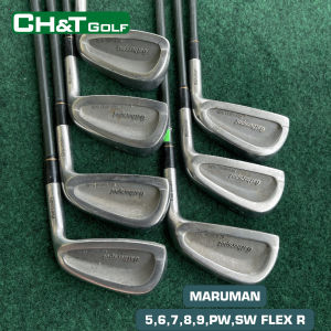 Bộ gậy golf sắt Maruman Sole Gatherspot 7 cây 56789 PwSw Flex R nguyên bản nhập khẩu nhật