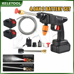 Cordless High Pressure Car Washer Gun water jet high pressure Handheld Auto Spray Rechargeable Spray Gun Pump clean