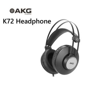 For AKG K72 Pro Audio Over-Ear Closed-Back Studio Headphones Matte Black