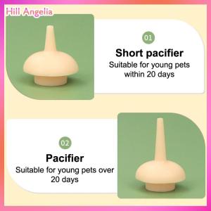 [Hill Angelia] Pet Kitten ăn chai núm vú trung chuyển có thể bóp sữa lỏng chai điều dưỡng cho trẻ sơ sinh chó con thỏ hamster mèo