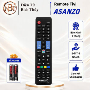 Remote điều khiển tivi ASANZO Mã 06 XLL23 điều khiển TV Asanzo XLL23 - Tặng kèm pin - T&U Remote