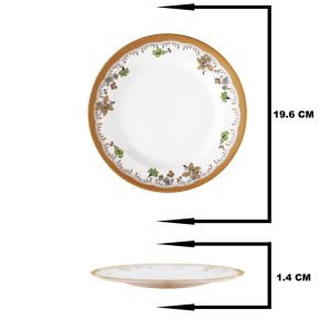 Wild Flower Design Melamine Dinnerware Plate / Bowl / Cup / Spoon Smart Kitchen Ph