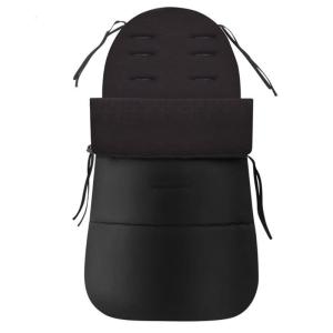 Lightweight Black Stroller Footmuff Windproof Stroller Sleeping Bag Convenient & Stylish Perfect for All Stroller Sizes