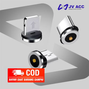 PLUG KABEL CHARGER MAGNETIC  MICRO USB / TYPE C / LIGHTING USB