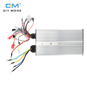 ตัวควบคุมแบบไม่มีแปรงอัจฉริยะ48V 60V 72V 84V 3000W แถวคู่