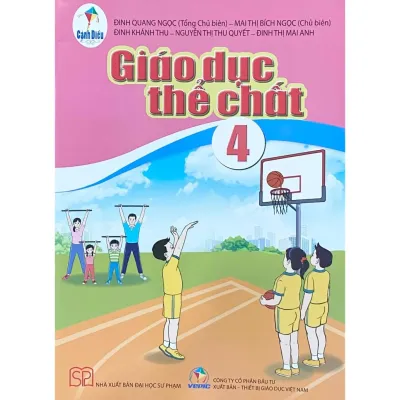 Sách giáo khoa Giáo Dục Thể Chất 4 - Cánh Diều (Bán kèm bao sách và bút chì 2B)