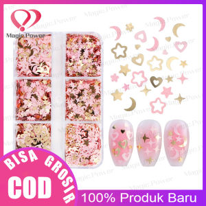 Cetakan Confetti Redd Serpihan Glitter Hati /Kelinci Confetti Untuk Dekorasi Nail Art DIY