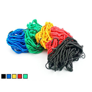 E&M Motorcycle Luggage Helmet Elastic Web Net Cargo Net Luggage Rope With Hooks(with 3 colors could be choosed）