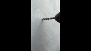 4 Piece High Speed Set Concrete Drilling Tool For Masonry And Ceramic Tiles Featuring Crosses Shaped Tip