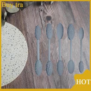 [Buytra] Texture Tool Sets For Clay Art Oval Clay Modeling Pattern Rollers Kit Clay Texture Rolling Emboss Plaids Hand Rollers Modeling Sticks For DIY Crafts (Single Head Double Head)