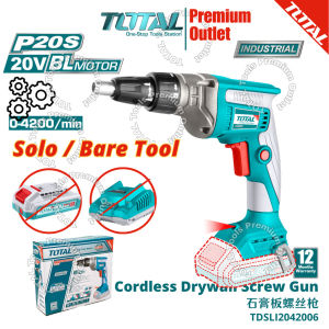 TOTAL Tools 20V series Cordless Drywall Screw Gun Screw diameter ∅4.2mm- TDSLI2042006 / TDSLI204281