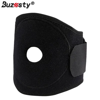 Buzesty Adjustable Knee Brace with Patellar Pad for Men & Women Provides Support & Compression to Arthritic and Joint Pain Relief – Maximum Support for Running Sports