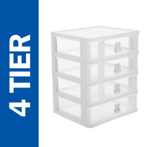 ALX MALAYSIA Desktop 5 Tiers Mini Storage Drawer Box Office Stationery Storage Box Organizer Cosmetic Storage Kotak Laci 桌面收納盒